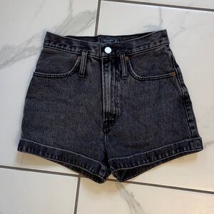 Abercrombie & Fitch Dark Gray Jean Shorts